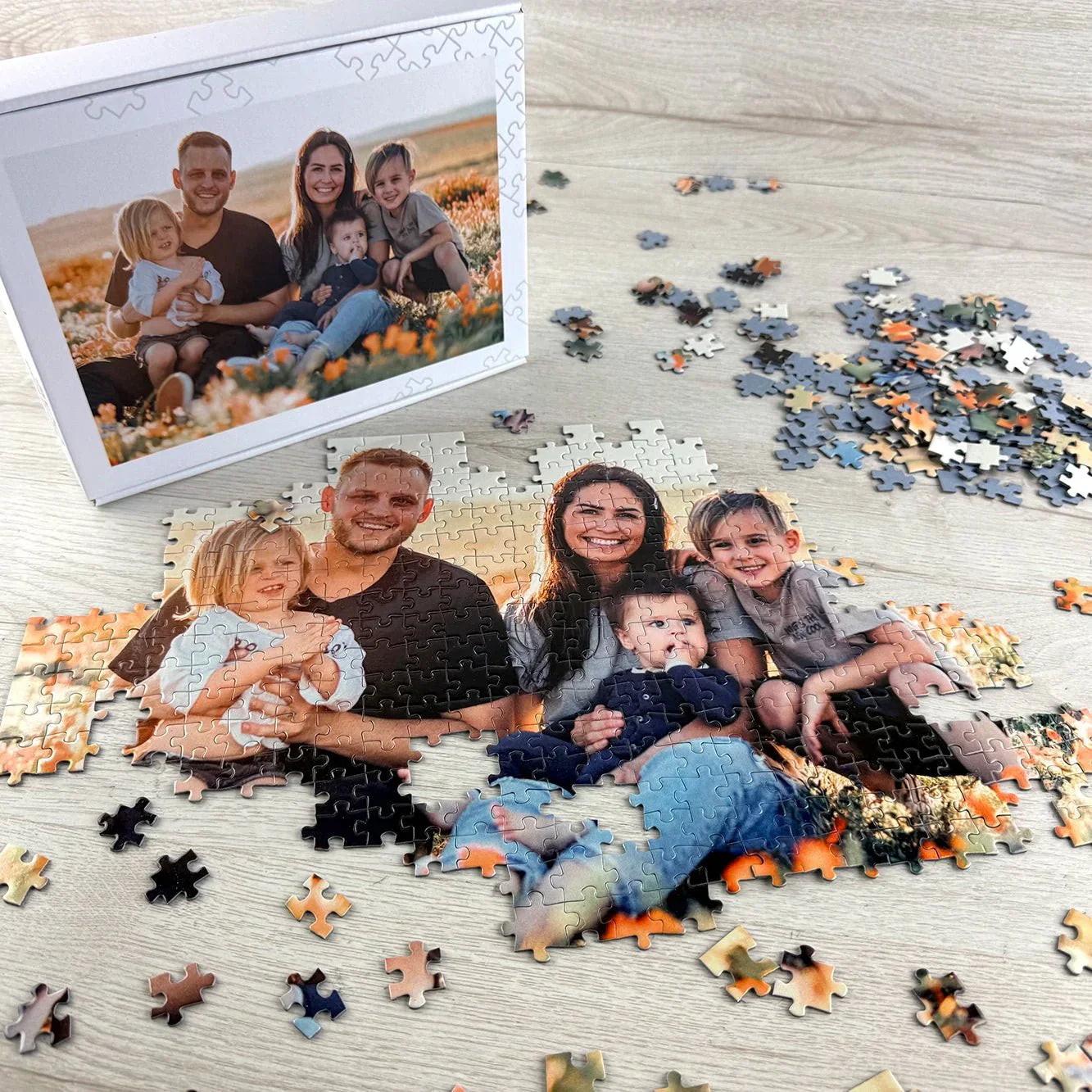 Custom Memory Photo Puzzle – Personalized Gift