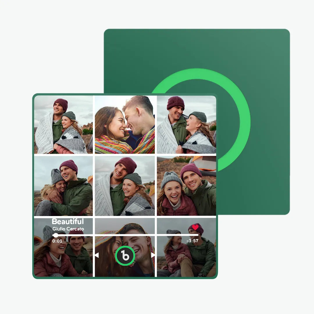 Customized Music Fridge Magnet Personalized Photo Fridge Magnet Can Play Songs and Adjust Volume