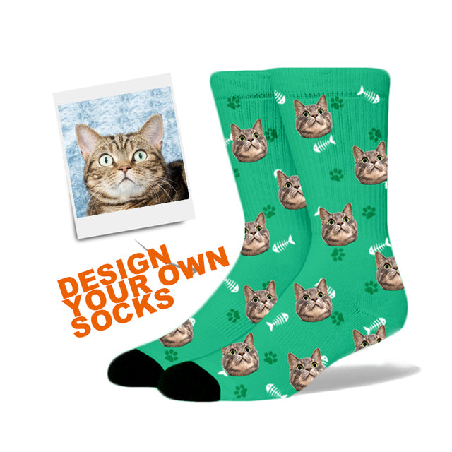 Custom Pet Face Socks (Viral TikTok Edition)