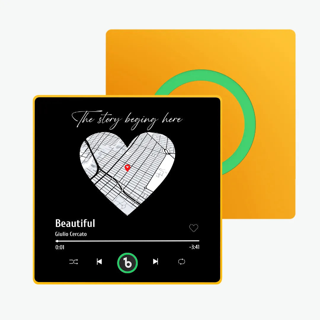 Customized Music Fridge Magnet Personalized Photo Fridge Magnet Can Play Songs and Adjust Volume