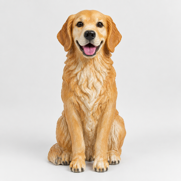 Hand-finished custom pet sculpture made from photos — view 1