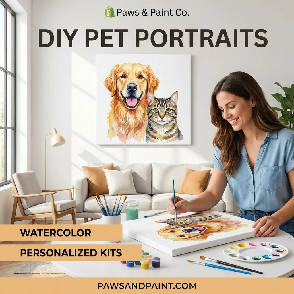 Watercolor Pet Portrait