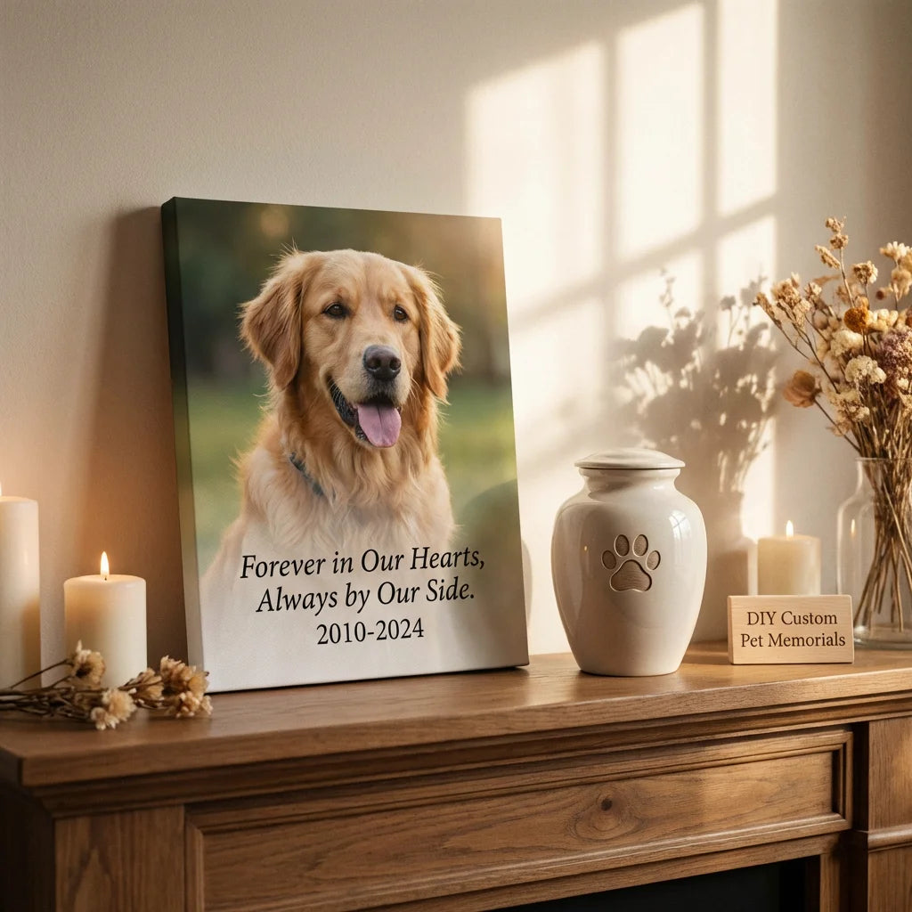 Custom Pet Photo Memorial Pendant