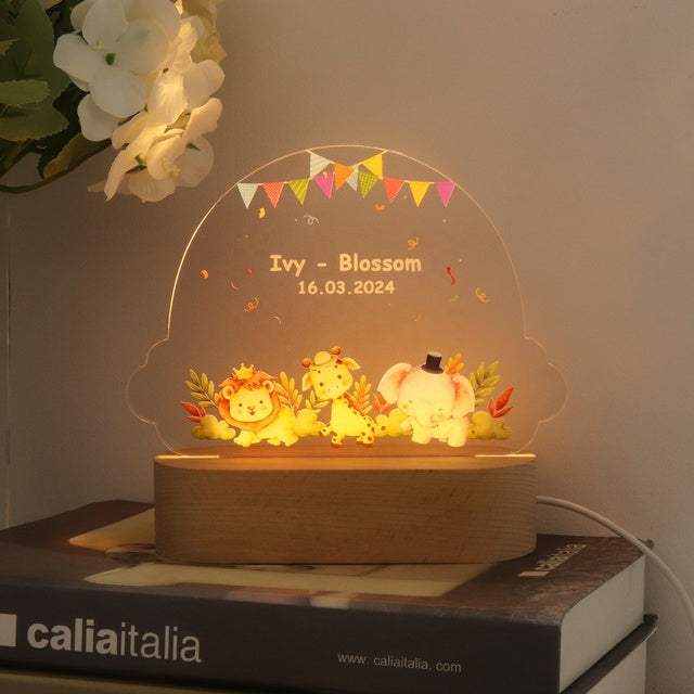 3D Acrylic Pet Memorial Night Light