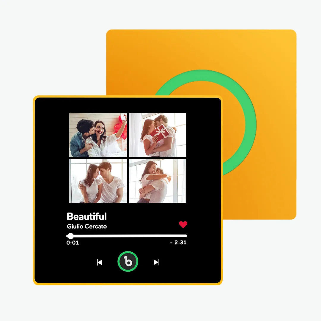 Customized Music Fridge Magnet Personalized Photo Fridge Magnet Can Play Songs and Adjust Volume