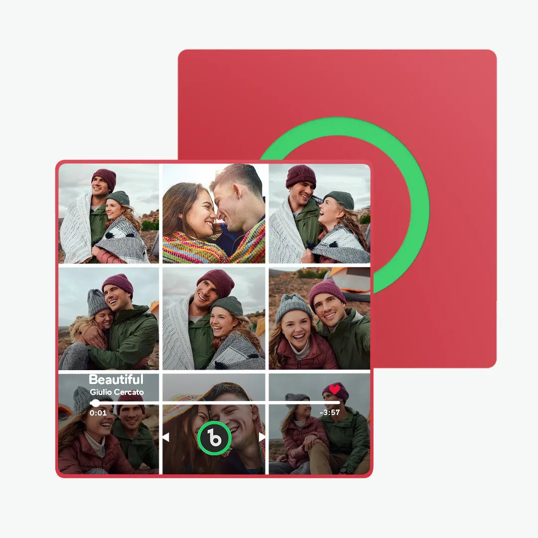 Customized Music Fridge Magnet Personalized Photo Fridge Magnet Can Play Songs and Adjust Volume