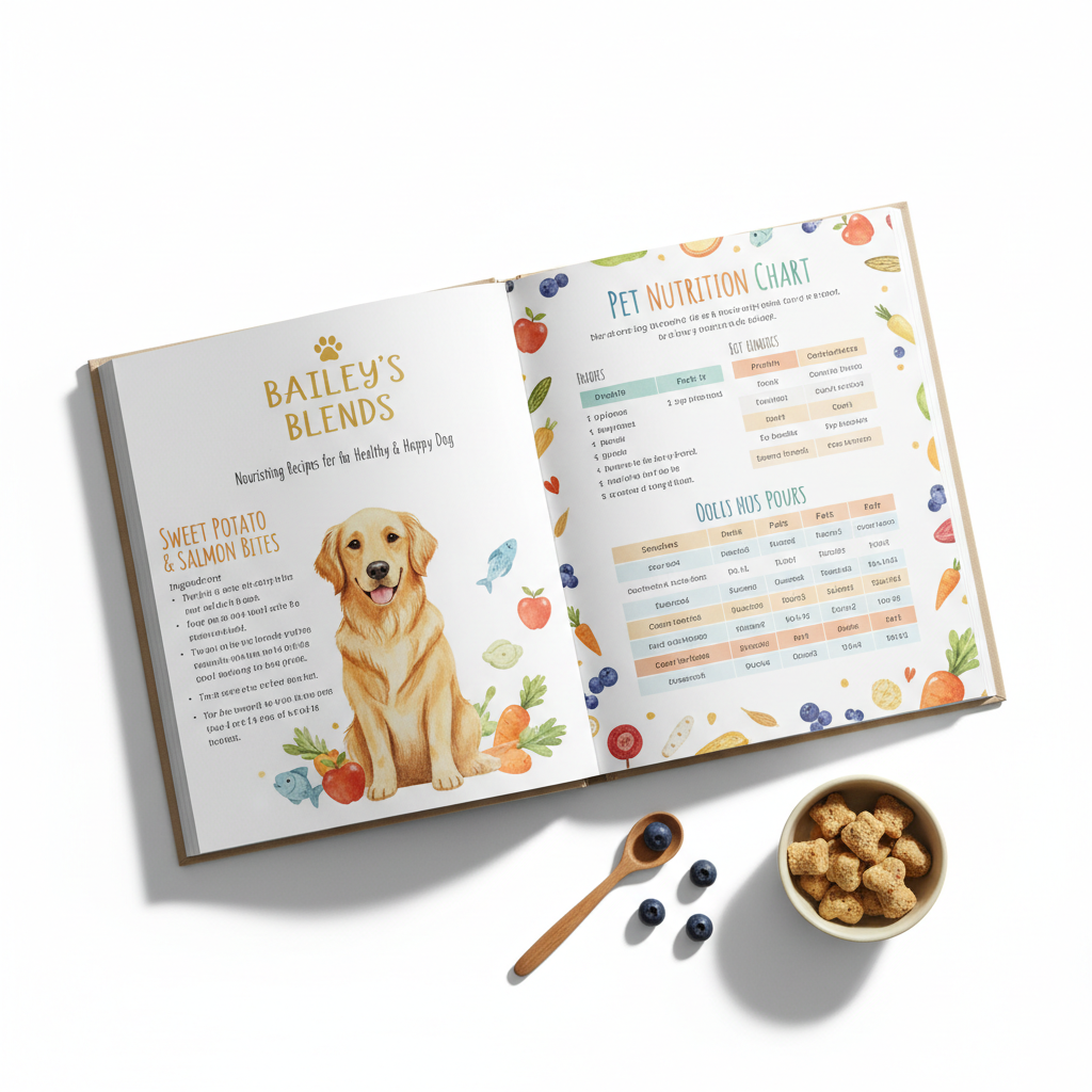 Custom Pet Recipe Book main image